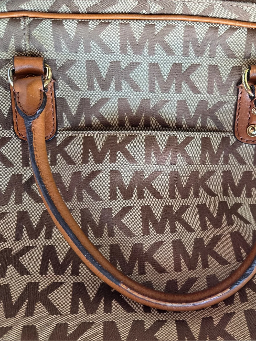 ​🌻 DESCRIPTION: The "Spring Fling" MK Satchel 🌻 - Picture 14 of 16